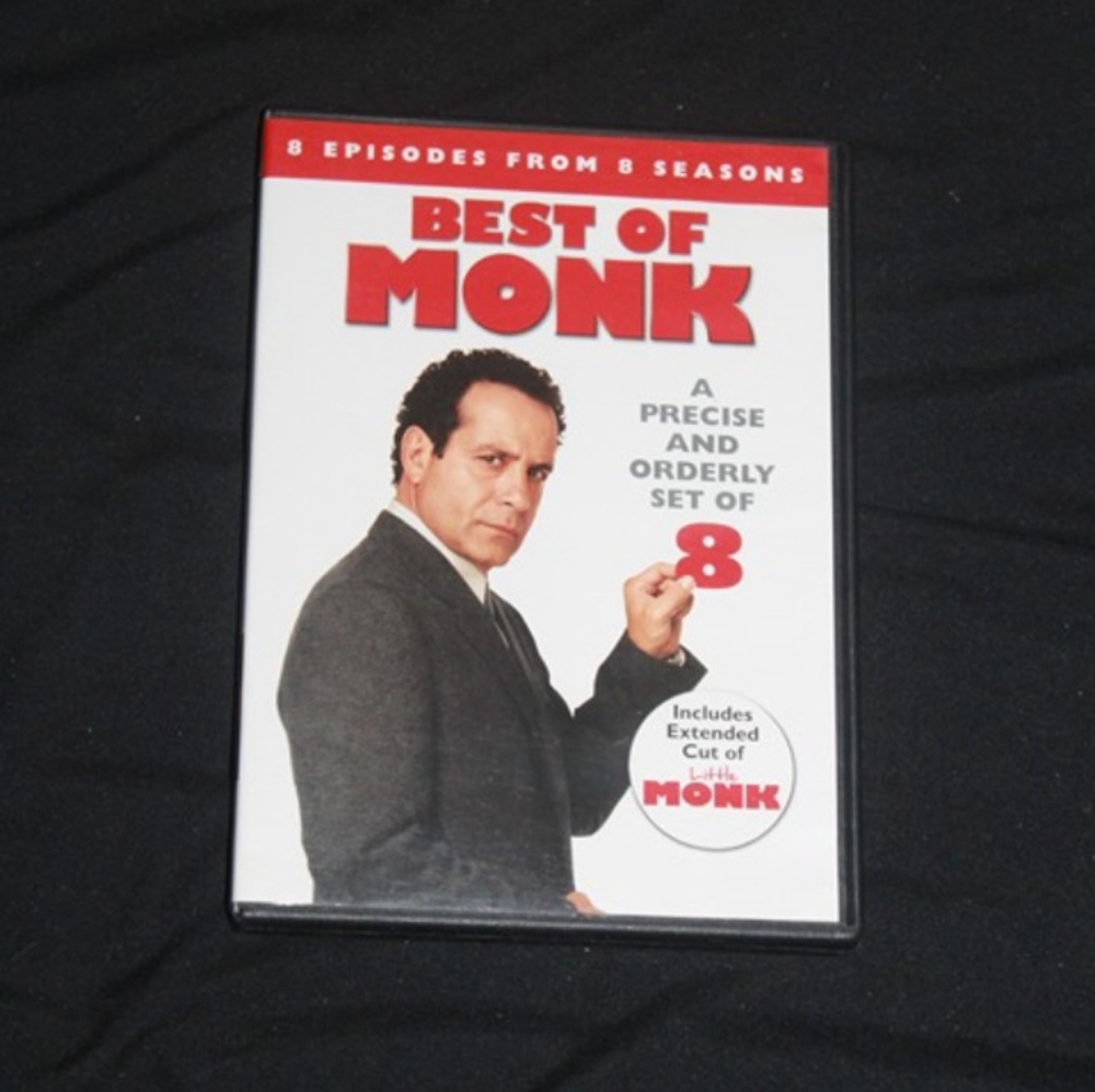 Best of Monk DVD 8 Episodes from 8 Seasons